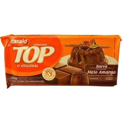 CHOCOLATE TOP HARALD MEIO AMARGO 1,05KG 