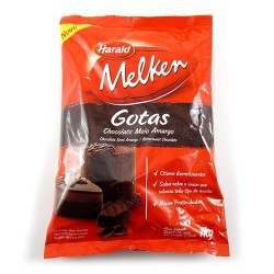 CHOCOLATE MELKEN MEIO AMARGO GOTAS 1,05KG